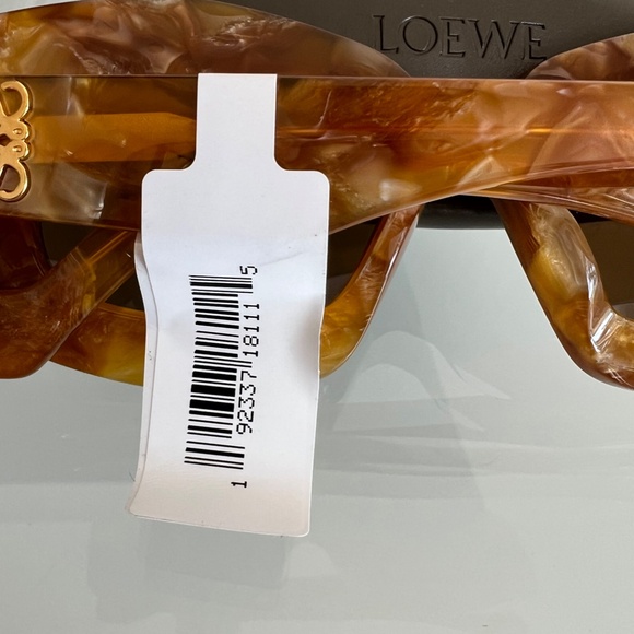 LOEWE 40114I Chunky Anagram Sunglasses main image 8